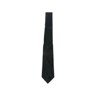 Our Legacy Stropdas - Noir Bloom Liquid Acetate - Heren - Accessoires - Zwart - Maat: ONE Size Zijde