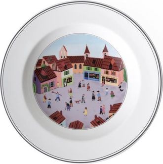 Villeroy & Boch Design Naif Rim Soup 4 Old Village Square in None at Nordstrom