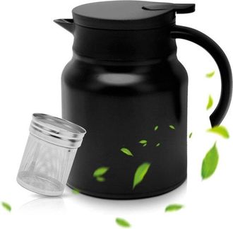 OEM Termo Elegante Y Pr&aacute;ctico Con Filtro Para Caf&eacute; Y T&eacute;, 1 Litro