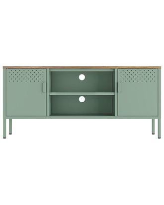 Manhattan Comfort Landen Modern 47In Tv Stand With 6 Fixed Shelves