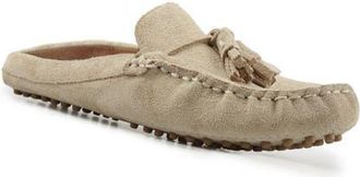National Comfort Tal Tassel Mule in Natural Suede at Nordstrom, Size 10Us