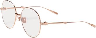 Valentino STUD- III Demo Round Ladies Eyeglasses VLX-136 C 56