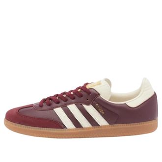 adidas Samba OG - Dames - Sneakers - Rood - 39 1/3 EU - Leer - Schoenen