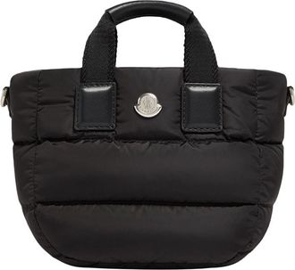 Moncler Moncler Micro Caradoc Tote Bag, Women, Black, Size: One Size