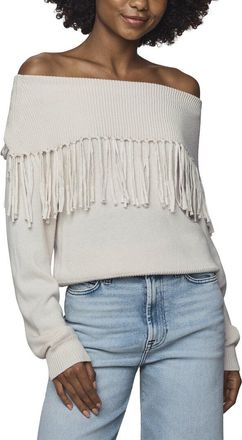 Splendid Simone Fringe Sweater
