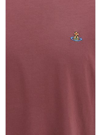Vivienne Westwood Orb-Embroidered T-Shirt - Red