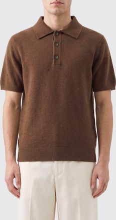 Entire studios Polo in maglia in misto lana e cashmere con tre bottoni