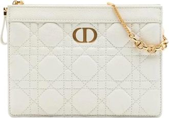 Dior Pre-owned Clutches, female, White, Size: ONE SIZE Pre-owned Vintage Crossbody Bag