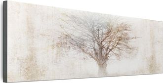OEM Cuadro Sobre Lienzo Italiano De 120 X 40 Cm - Estilo Boho - Naturaleza Cuadro Sobre Lienzo Italiano De 135 X 45 Cm - Estilo Boho - Naturaleza