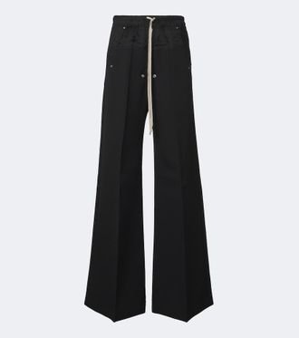 Rick Owens Pantalones anchos Bela de lana virgen