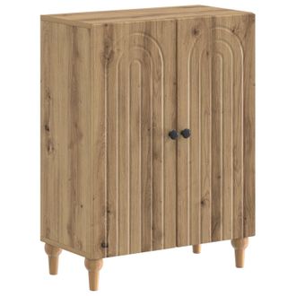 vidaXL Armario De Almacenamiento Para Ba&ntilde;o Alkmaar Roble Artisan Vidaxl