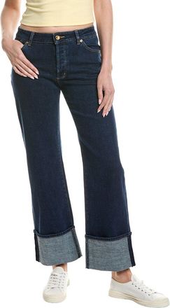 Rolla's Rollas Heidi Low Pacific Rinse Turn Up Heidi Low Jean