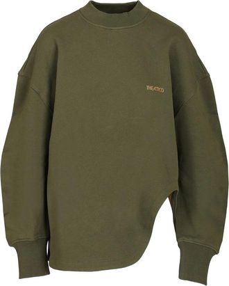 The Attico Logo-embroidered Sweatshirt