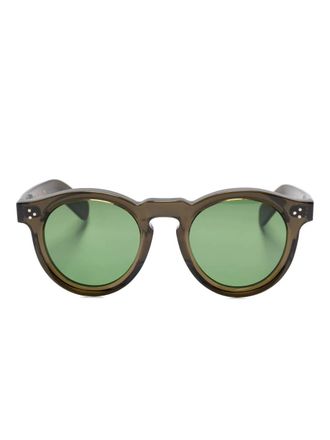 Family Affair round-frame sunglasses - Green