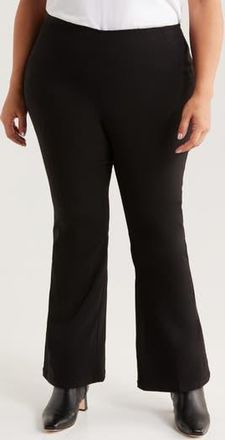 Nic+Zoe Wonderstretch Bootcut Pants in Black Onyx at Nordstrom Rack, Size 20W