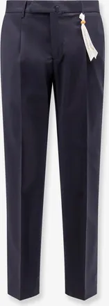 Santaniello Pantaloni Il Viaggiatore in misto lana con pinces - SANTANIELLO - gender_Man