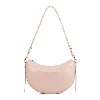 Lancaster Shoulder Bags, female, Pink, Size: ONE SIZE Half Moon Zip Bag Suave Ace
