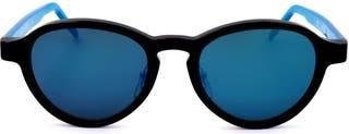 Retro Superfuture 61mm Round Sunglasses in Blue at Nordstrom Rack