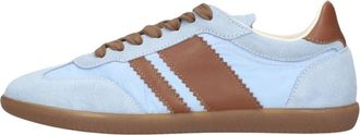 Stefano Lauran Dames, Schoenen, Blauw, Maat: 42 EU Leer