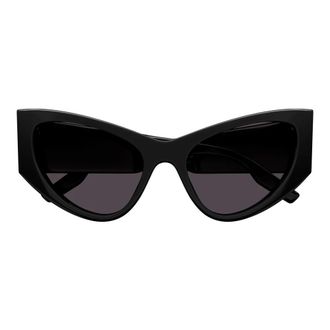 Balenciaga Accessoires, Dames, Zwart, ONE Size, Led Frame Zonnebril