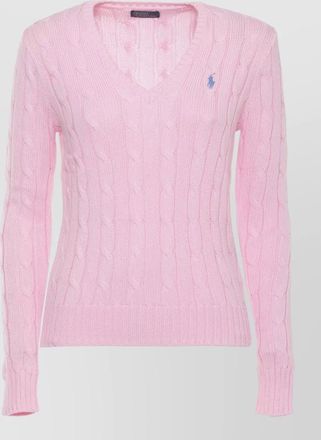 Ralph Lauren cotton cable knit sweater long sleeves
