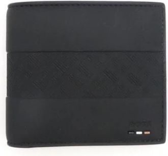 HUGO BOSS Ray MS 8CC Portemonnee - Heren - Portefeuilles - Zwart - ONE Size - Leer - Accessoires