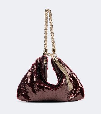 Jimmy Choo London Callie Medium sequined clutch