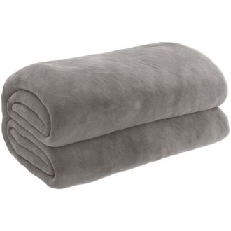 vidaXL Vidaxl - Manta Con Peso Con Funda Tela Gris 135x200 Cm 10 Kg