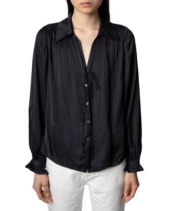 Zadig&Voltaire Tilan Satin Shirt
