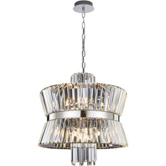 OEM L&aacute;mpara De Ara&ntilde;a Aurelia Cromada 12xe14