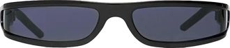 Rick Owens Narrow Rectangular Frame Sunglasses