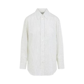STUDIO NICHOLSON Rouen Shirt - Dames - Blouses & Shirts - Wit - Maat: S