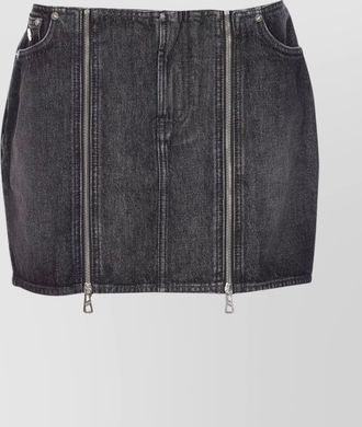 Jean Paul Gaultier mini skirt with pockets and belt loops