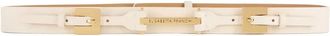 Elisabetta Franchi logo-buckle belt - Neutrals