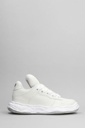 Miharayasuhiro Wayne Sneakers In White Leather