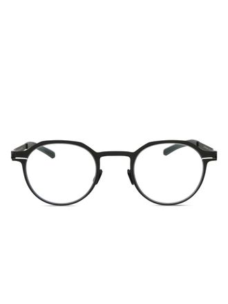 Mykita Bril met rond montuur - Zwart
