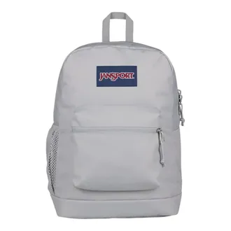 Jansport Cross Town Plus Backpack in Grounded Grey Unisex 26L Laptop Pack