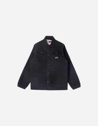 Stan Ray Mens Stan Ray Pork Chop Jacket - Washed Black Duck - Size: Regular/36