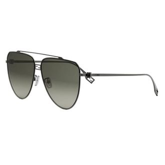 Fendi Green Pilot Ladies Sunglasses FE40122U 14P 59