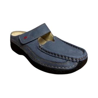 Wolky Schoenen, Dames, Blauw, 37 EU, Wol, Roll Slipper 0622713
