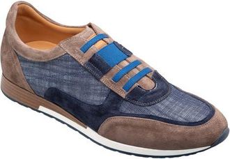 Mezlan Caleta Sneaker in Taupe/Blue at Nordstrom, Size 11.5