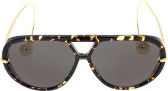 Bottega Veneta Bv 1273S Zonnebril - unisex - Zonnebrillen - Bruin - ONE Size - Accessoires