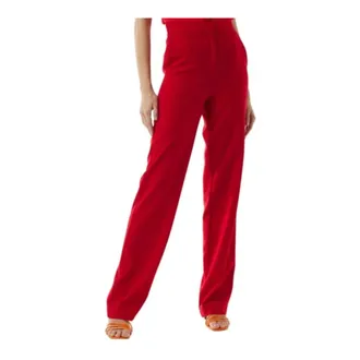 Silvian Heach Dames, Broeken, Rood, Maat: S Poliester