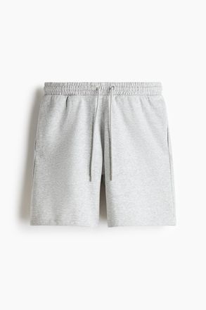 H&M Sweatshorts in Regular Fit - Hellgraumeliert