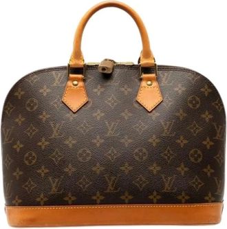 Louis Vuitton Pre-owned Handbags, female, Brown, Size: ONE SIZE Pre-owned Vintage Handbag