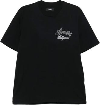 Amiri Hombre, Camisetas, Negro, Talla: 2XL