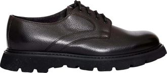 Doucal's Geveterde Marrone Aw 22 Schoenen - Heren - Nette schoenen - Bruin - 40 EU - Leer - Schoenen