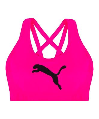 Puma Womens Seamless, Bright Pink, L