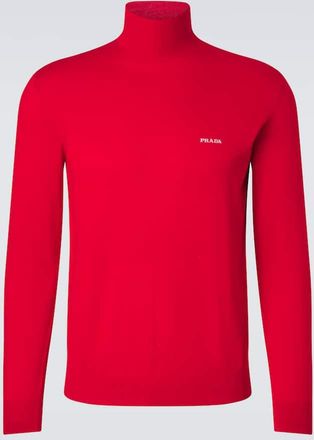 Prada Cotton turtleneck sweater