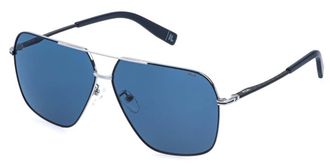 Fila SFIA10 0K53 Mens Sunglasses Blue Size 63